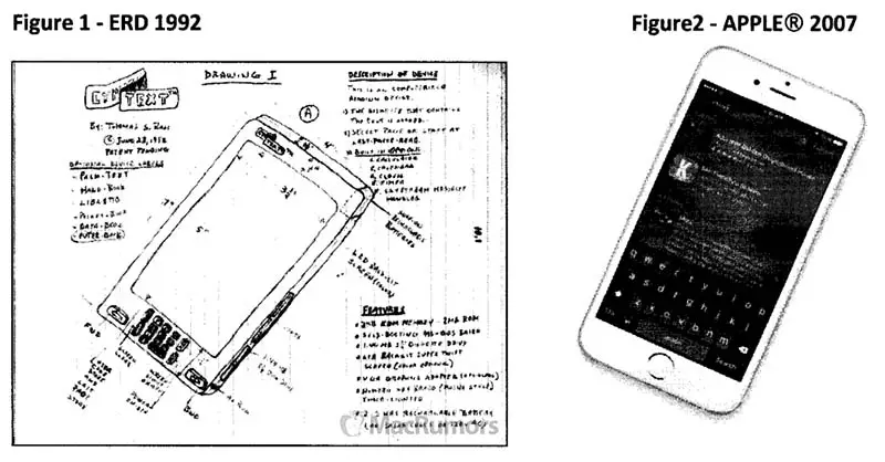 Electronic reading device