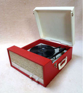 Portable record player