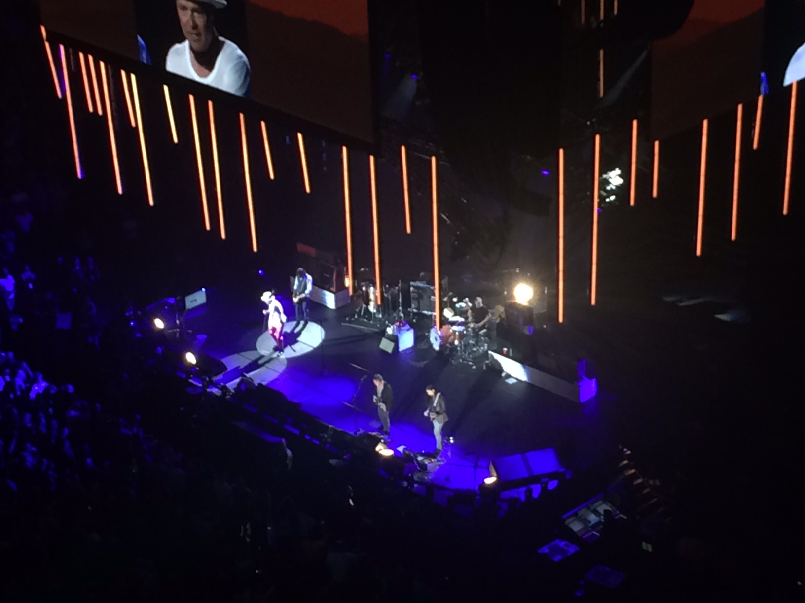 A View from High Above Last Night's Tragically Hip Show in Toronto ...