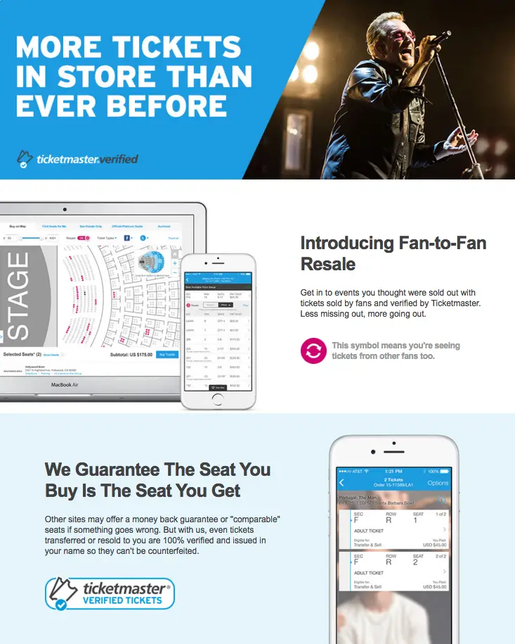 "Verified" Fans Help Ticketmaster Battle Bots Alan Cross