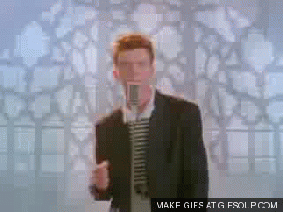 has been rickrolled the rickroll has gone full circle. : r/rickroll