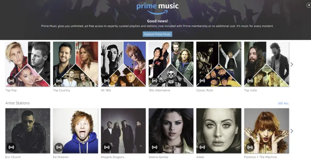 amazon music stations