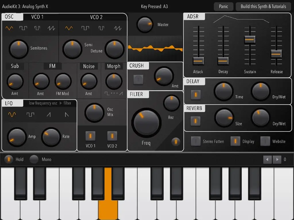 Tuesday timesuck An amazing, totallyfree synth app for your iPad that