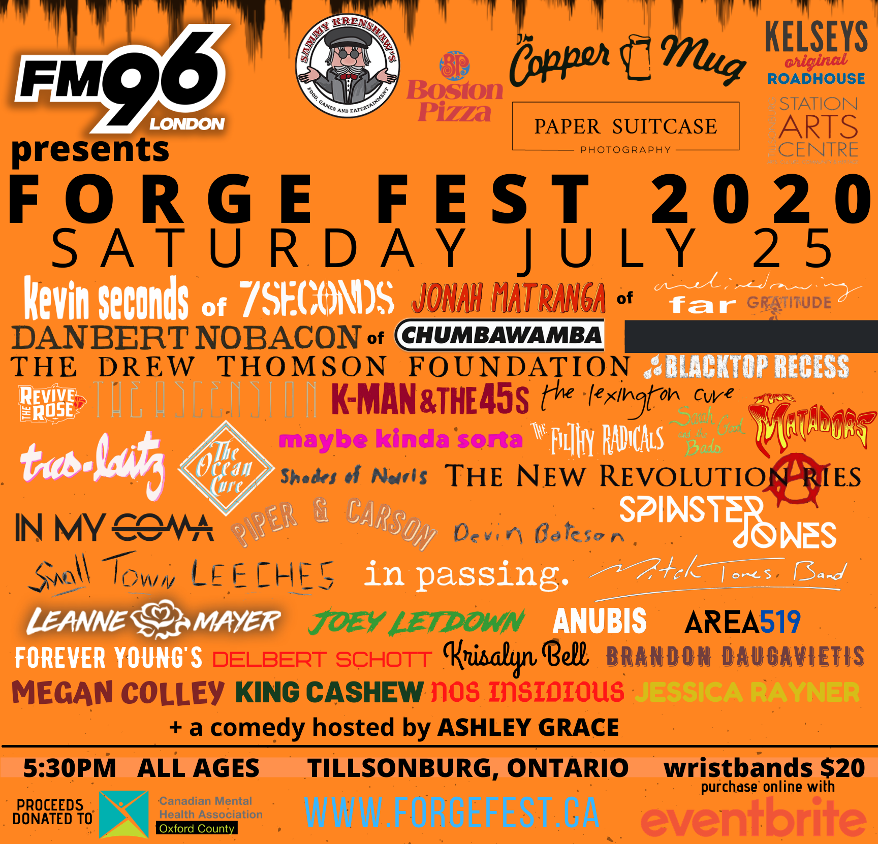 The third annual Forge Fest music and comedy festival is coming to ...