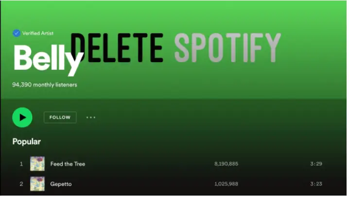 "Delete Spotify" and #CancelSpotify pop up online | Alan Cross