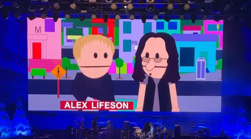 Rush has reunited! Sort of. It took the South Park guys to do it ...