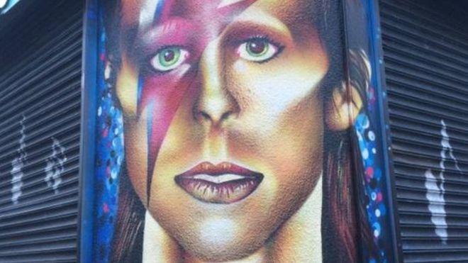 David Bowie mural