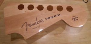 Fender Strat coffee table