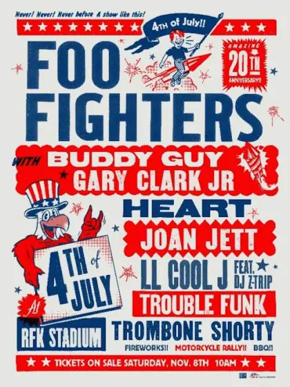 Foo Fighters 4th of July