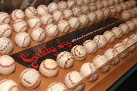 Geddy Lee's baseballs