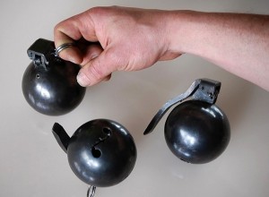 Hand Grenade Music Boxes