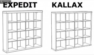 IKEA - Expedit vs Kallax