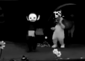 Joy Division Teletubbies Something Truly Terrifying What Kind Of Mind Would Conceive Of Taking Joy Division S Atmosphere And Combining It With Black And White Teletubbies Footage As The Poster At Nobody - teletubbies theme song roblox id