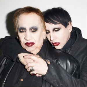 Marilyn Manson and father copy