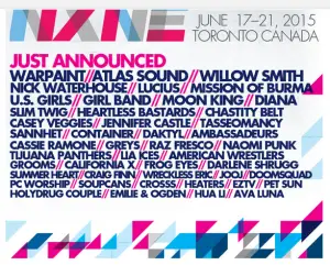 NXNE 2nd announcement
