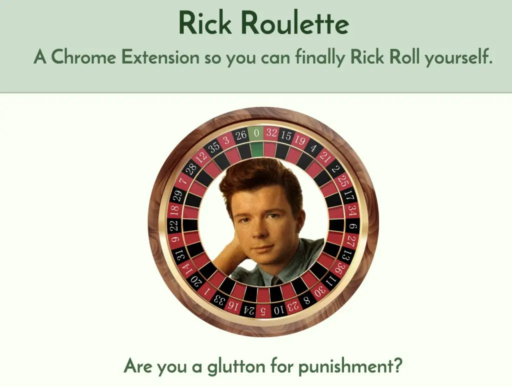 Rickroll Extension copy