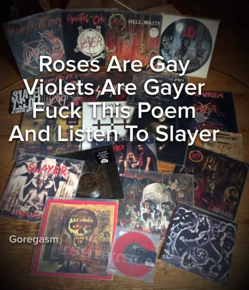 Slayer poem