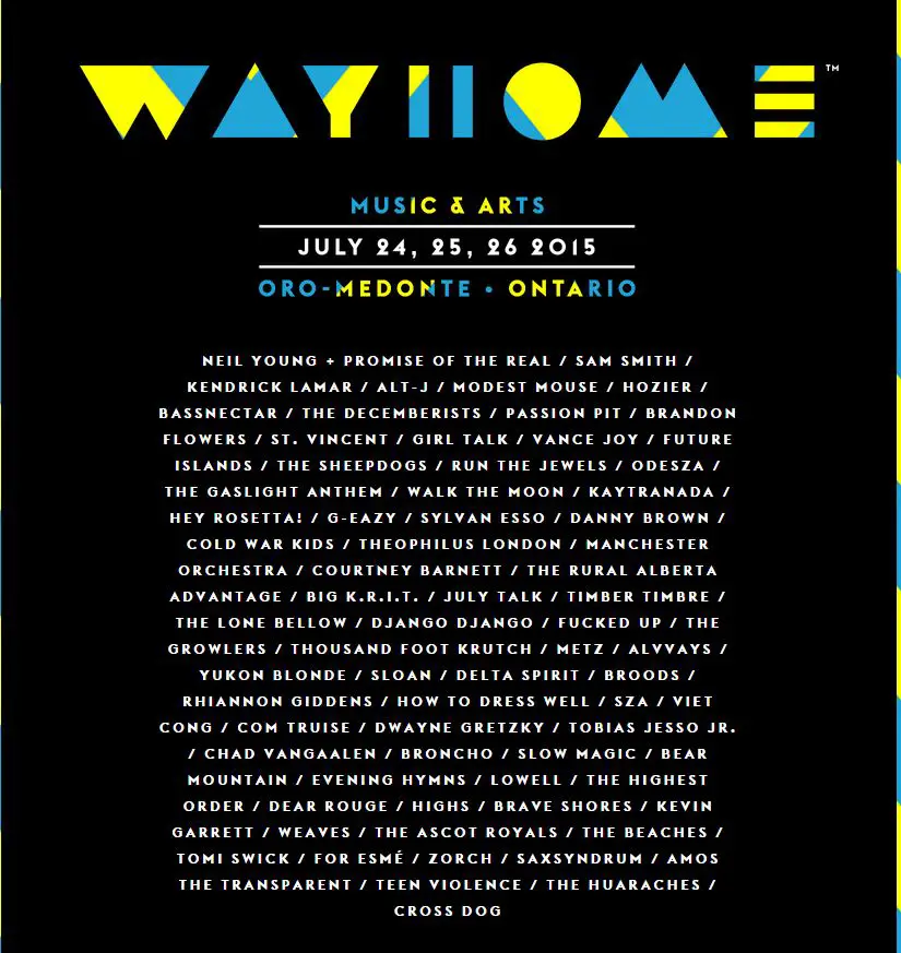 Inaugural WayHome Festival in Barrie Lands Neil Young | Alan Cross