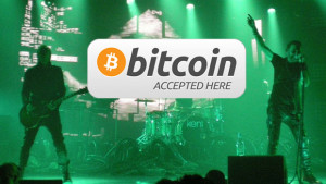 bitcoins music industry