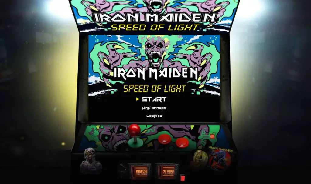 iron-maiden video game