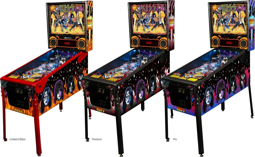 KISS Pinball Limited Edition Machine - Pinball Machine Center